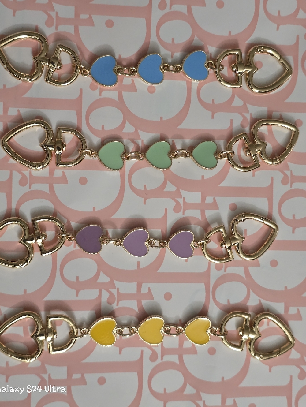 Purse Strap Extender Heart Style NEW. 4 Opt, Price For 1 Extension